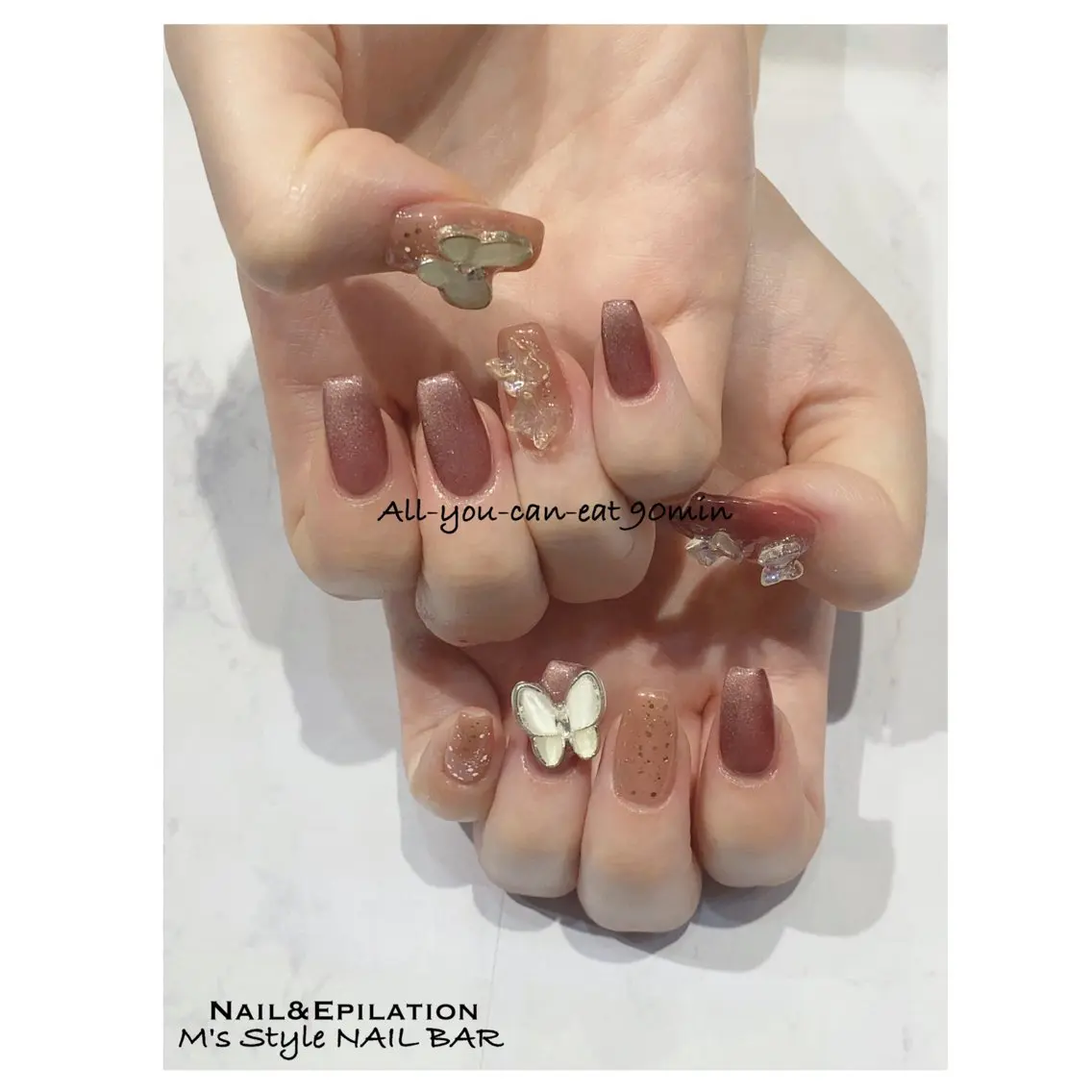 ネイル 成人式 フットネイル フレンチネイル ジェルネイル 韓国ネイル ハンドネイル M's Style NAIL BARのネイルデザイン