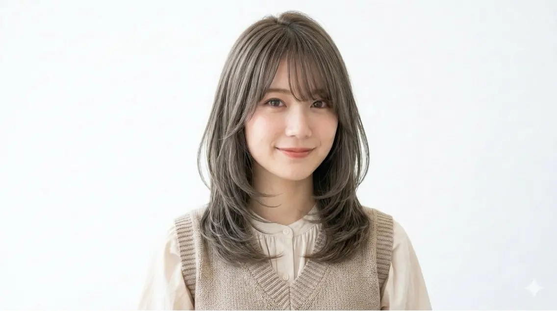 カット＋透明感カラー＋TOKIOトリートメントの写真