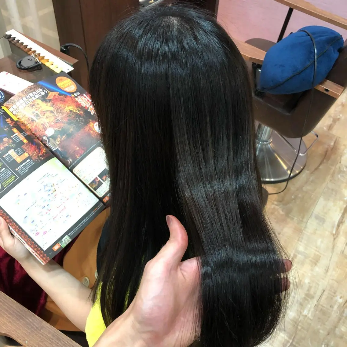 ロング 反橋 聖のヘアスタイル