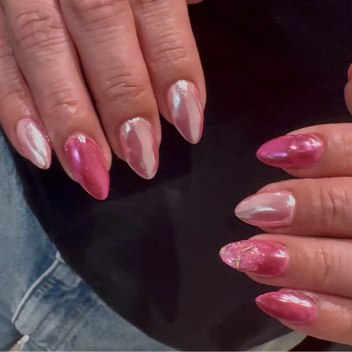 ネイル ミラーネイル モンタナ nailのネイルデザイン