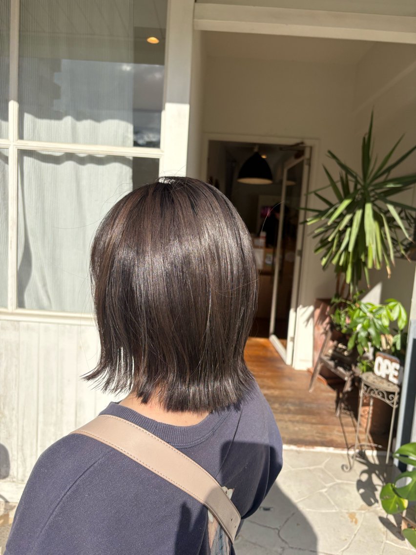 ダブルカラー+シャンプーブロー🧴🧼（ブリーチ要相談）（ブリーチは+￥5000）（鎖骨下+￥2000）の写真