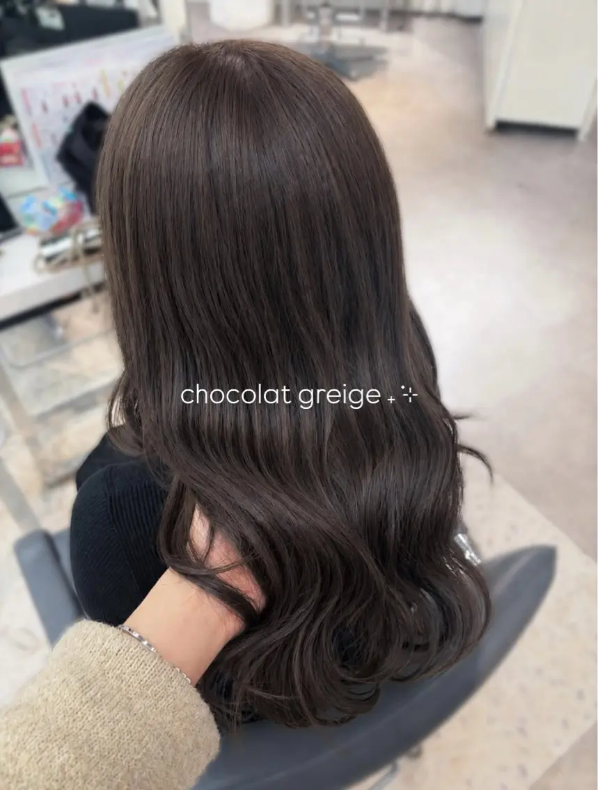ロング カラー ヘアカラー トリートメント カットモデル/渋谷 ソナのヘアスタイル