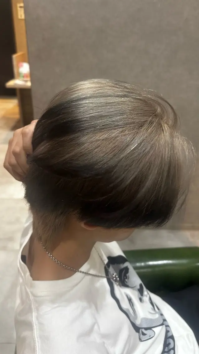 ショート カラー ヘアカラー あやね /名古屋市守山区のヘアスタイル