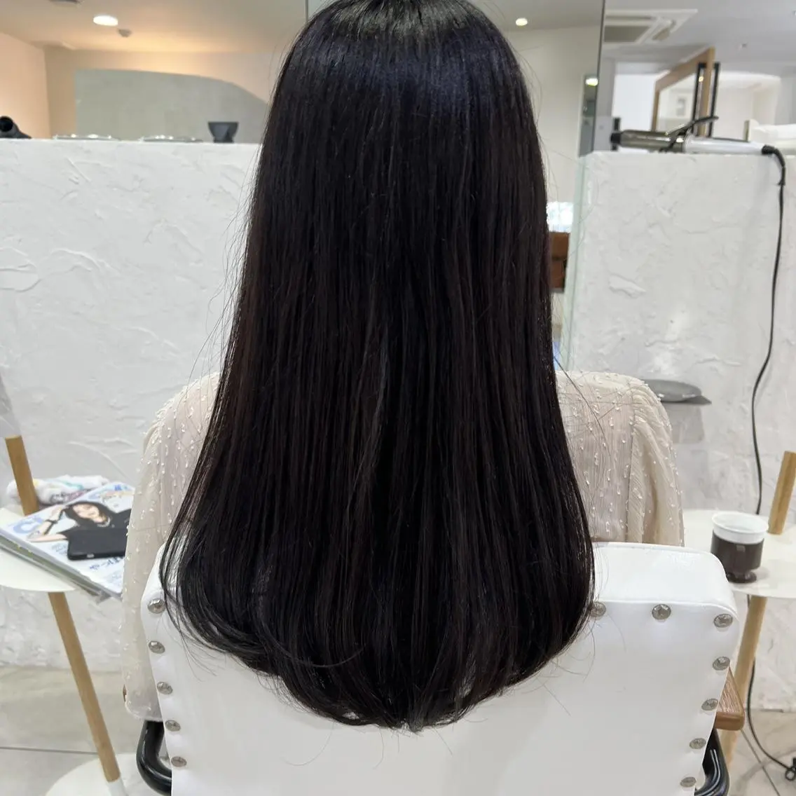 《女性限定》サラツヤ縮毛矯正+カット ¥3900の写真