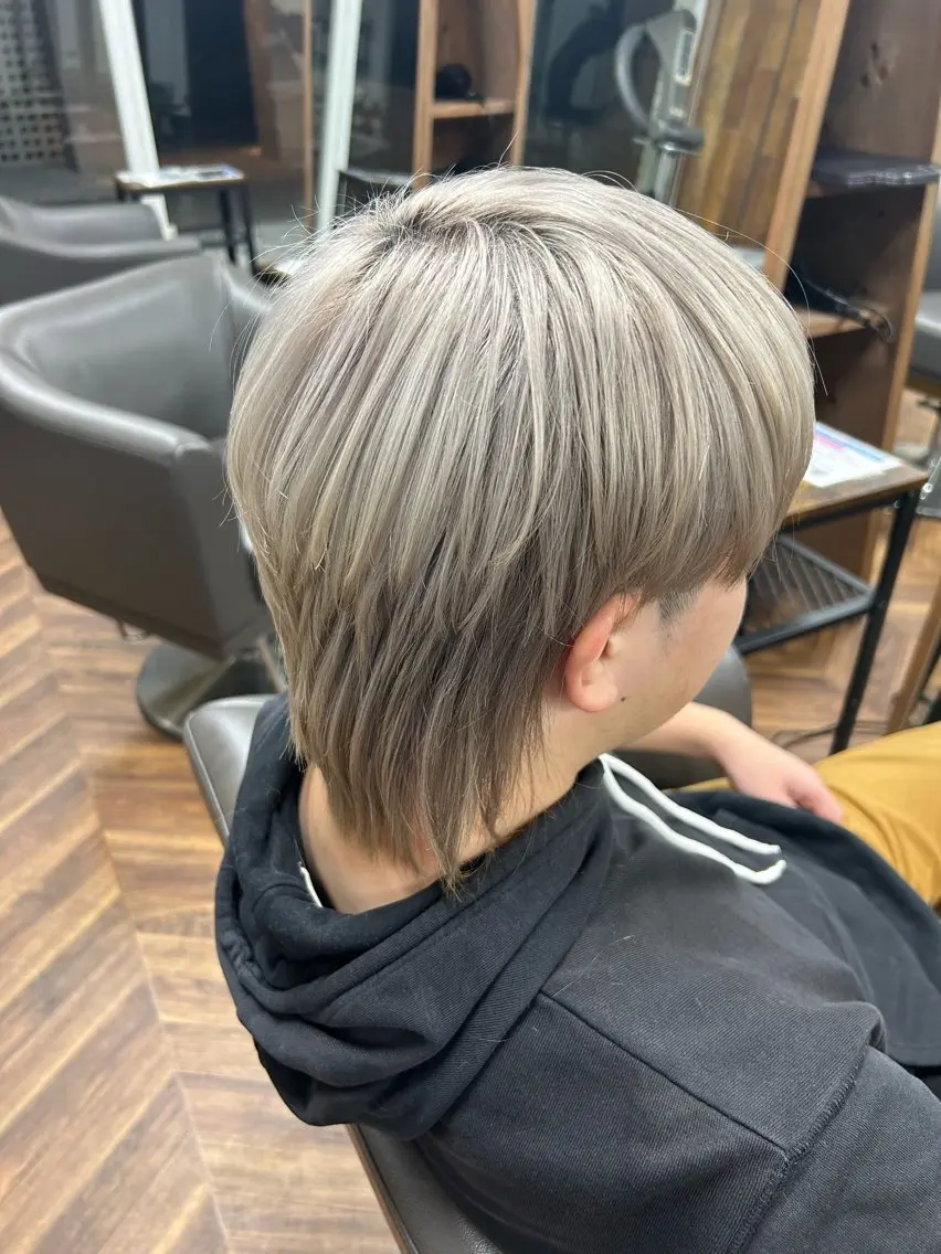ショート カラー メンズ カット トリートメント 【ALEAP】 sakuraのヘアスタイル