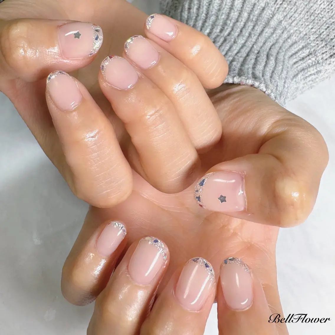 ネイル ハンドネイル Bell Flowerのネイルデザイン