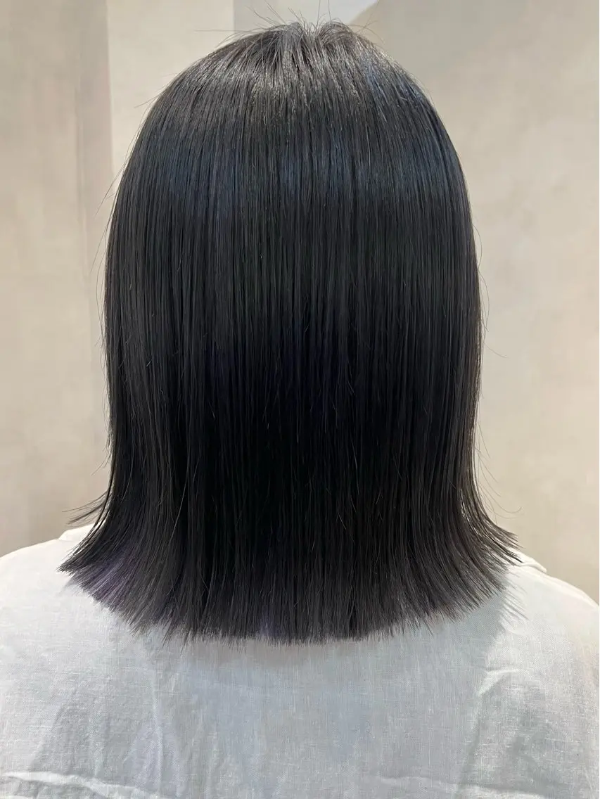 ミディアム カラー カット ヘアカラー トリートメント ヘッドスパ IVY villa Suzu.のヘアスタイル