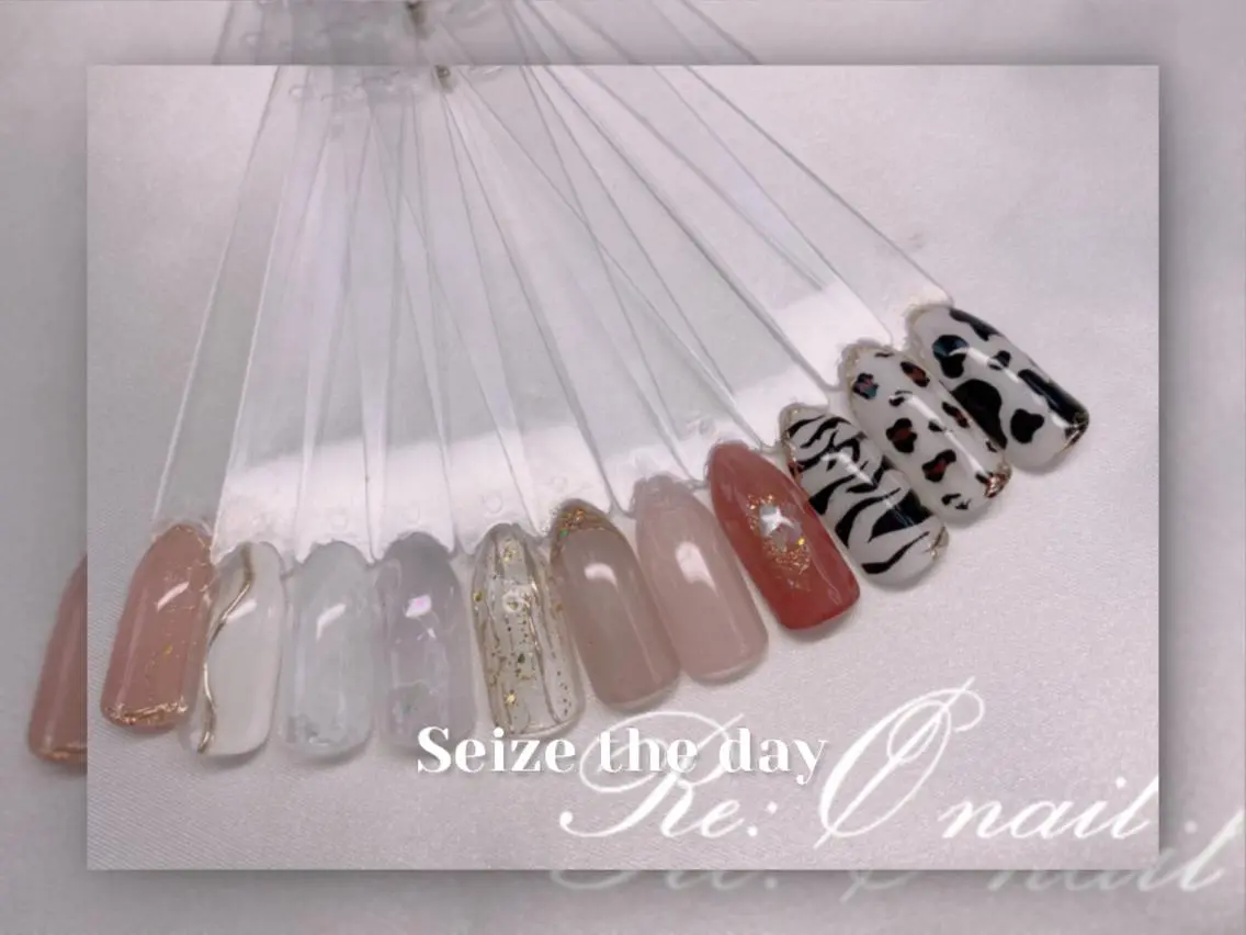 ネイル スカルプネイル Re:Ø nail 🩵TSUJIのネイルデザイン