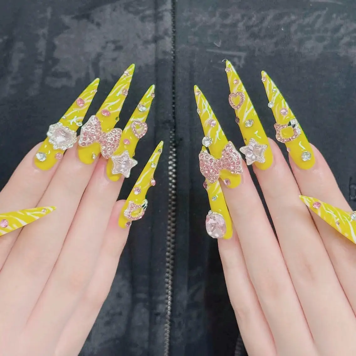 ネイル フットネイル フレンチネイル グラデーション 韓国ネイル ロングネイル ハンドネイル Hani Nail Salonのネイルデザイン