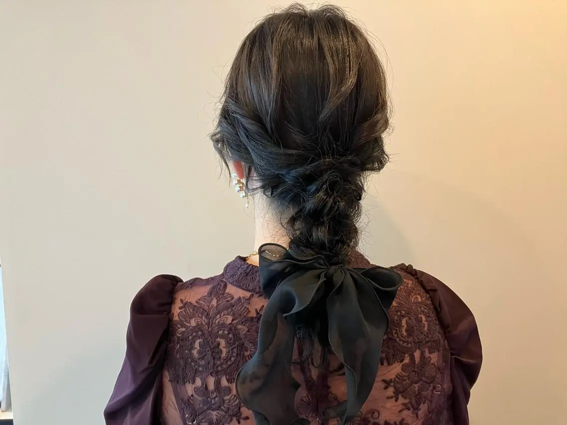 ヘアアレンジ 結婚式・ブライダル Hair&Make Nahoのマツエク・マツパデザイン