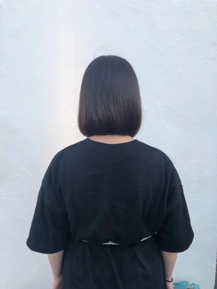 《人気No.2💐》似合わせカット+髪質改善縮毛矯正+保湿TR+保湿ヘッドスパ_12500円の写真