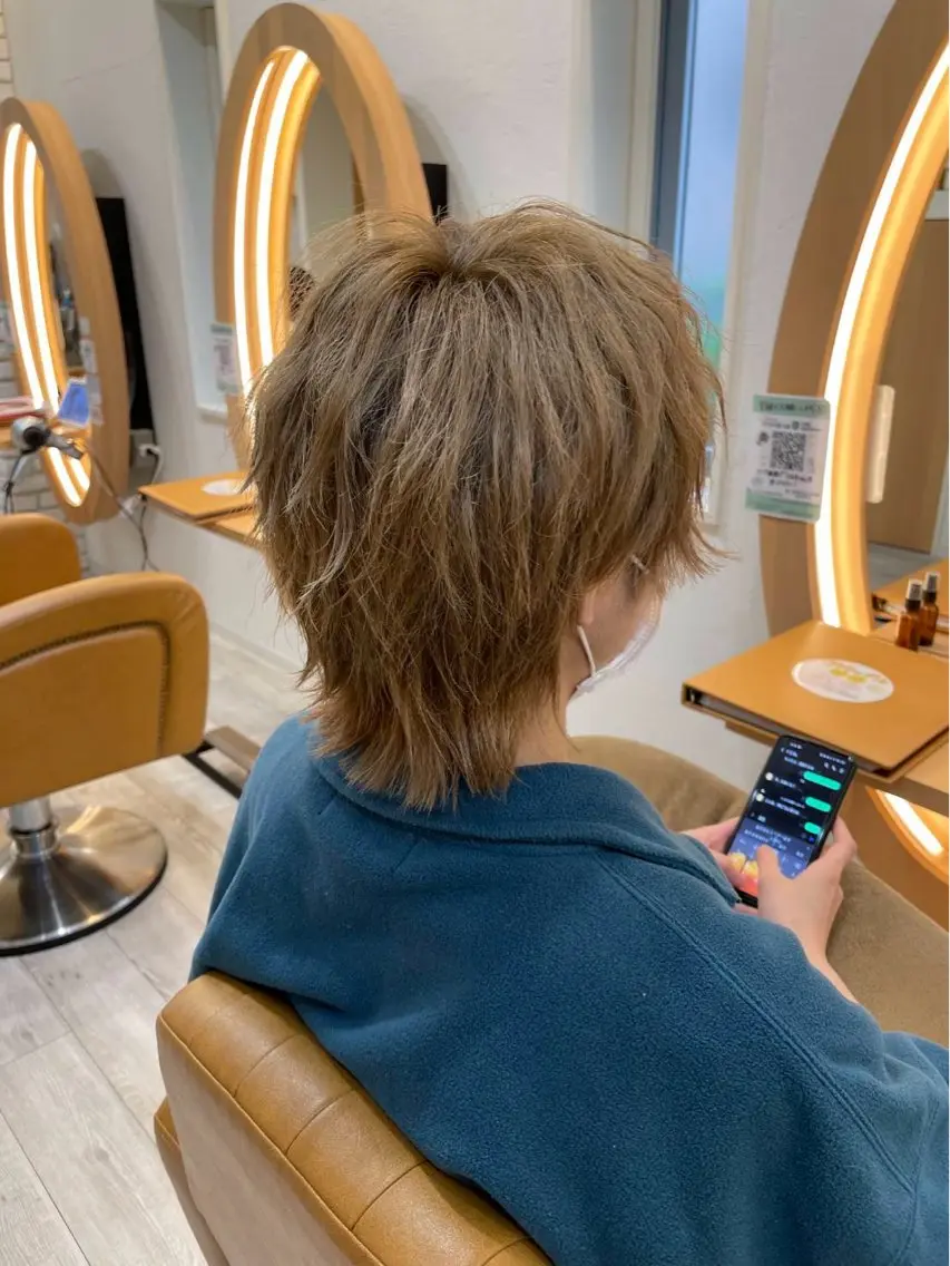 メンズ adorable 高橋 ひなののヘアスタイル