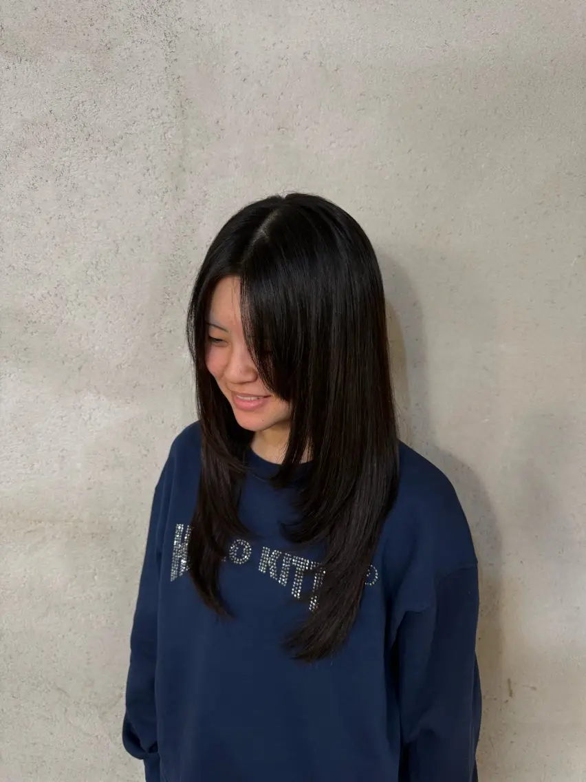 ロング 下城 夏海のヘアスタイル