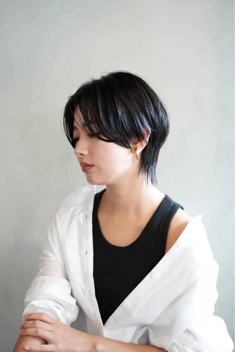 ショート カラー 八幡 空乃のヘアスタイル