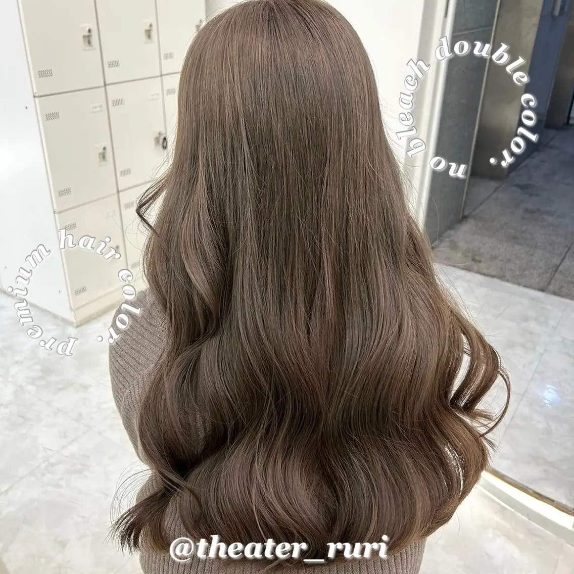 ロング カラー ふわっと抜け感🫧 ブラウンベージュ🤎のヘアスタイル