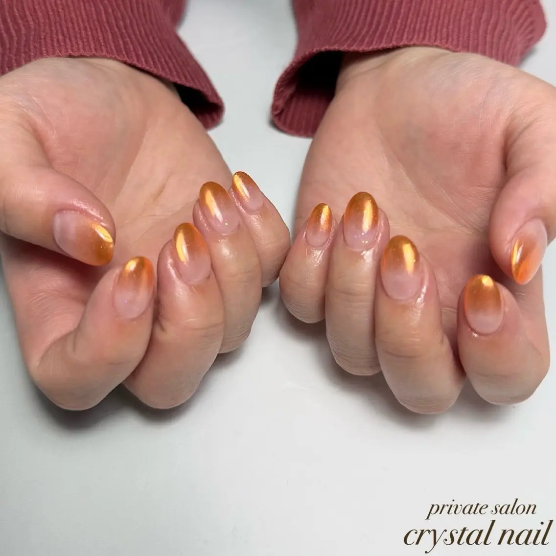 ネイル ミラーネイル Crystal Nailのネイルデザイン