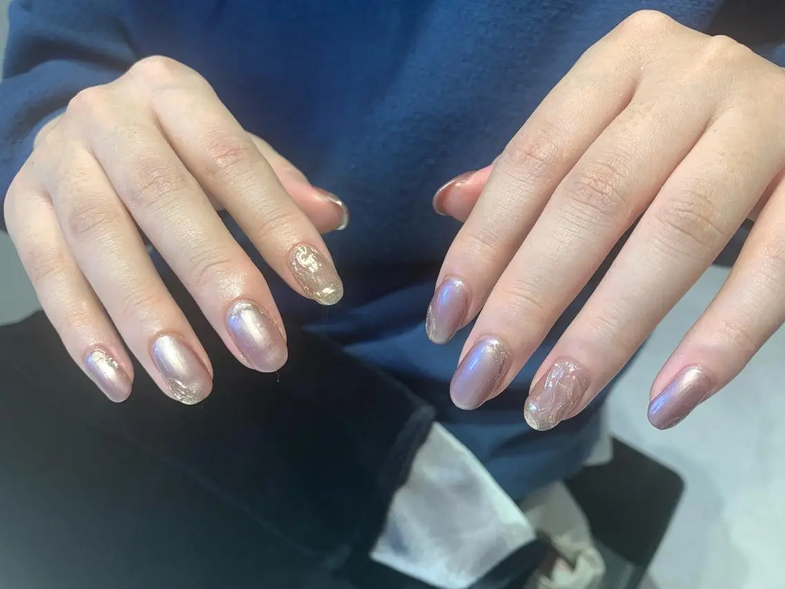 ネイル ニュアンスネイル マキノ ユイのネイルデザイン
