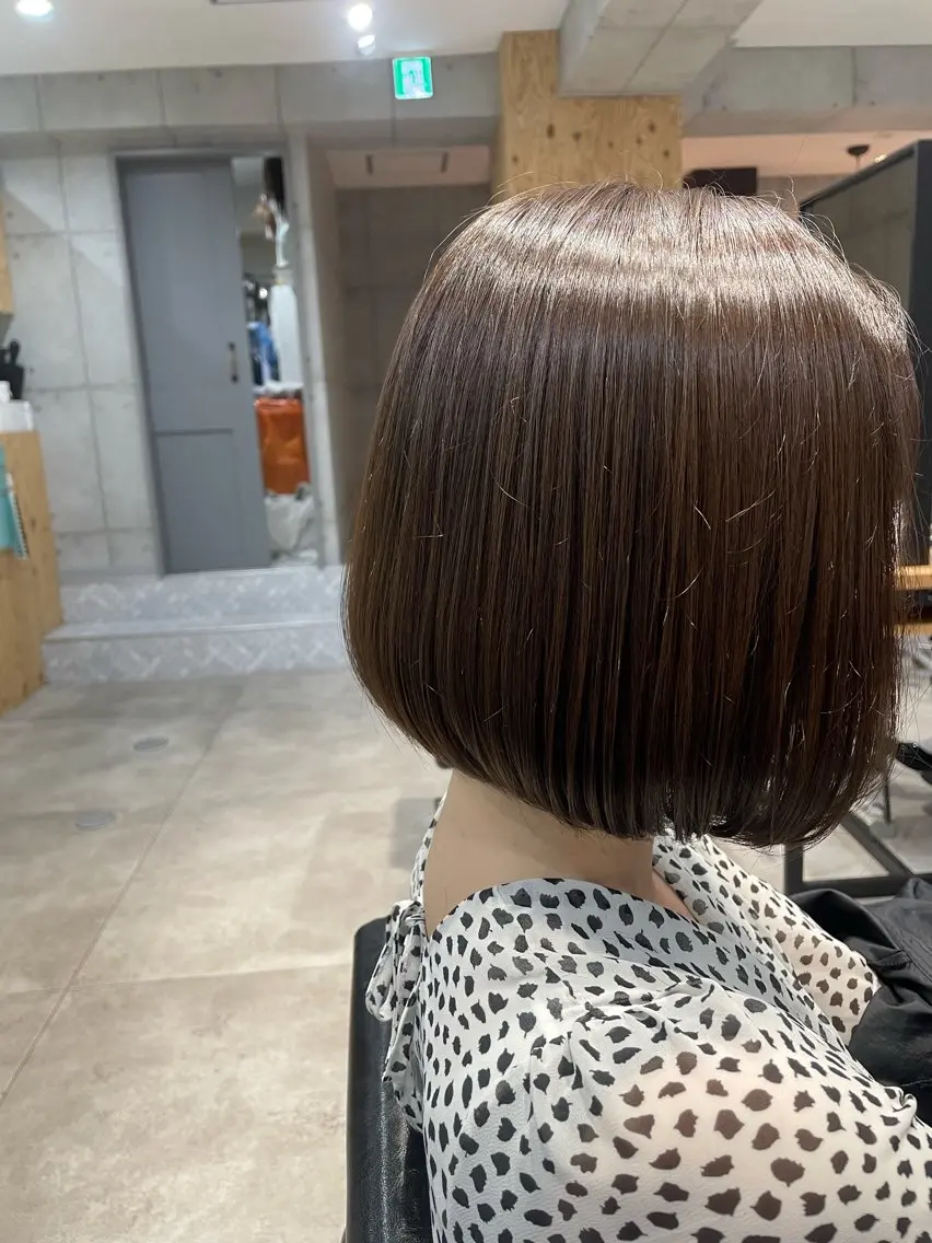 ショート ボブ ショートヘア カット ヘアカラー トリートメント 💫newi💫村上 孝一のヘアスタイル