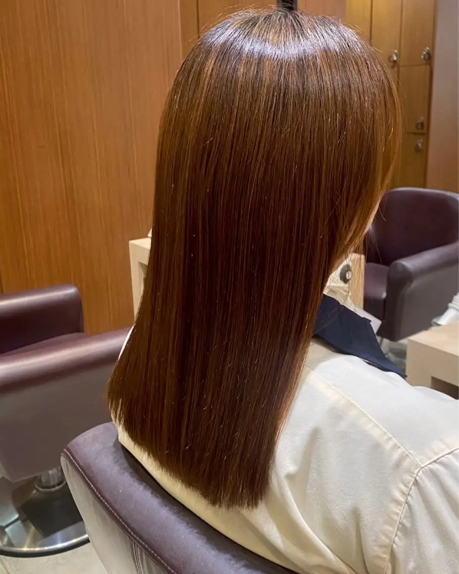 セミロング 中島 梨々香のヘアスタイル