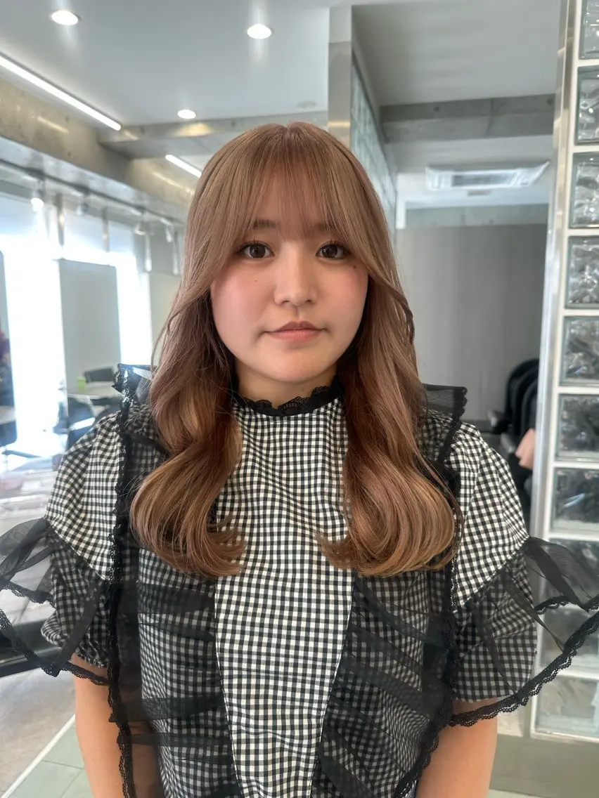 セミロング トリートメント 艶々ブリーチ職人🎀 あげは💖のヘアスタイル