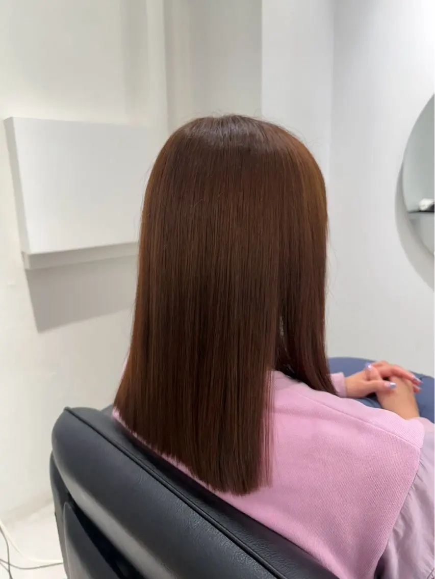 ロング 松本 來実のヘアスタイル