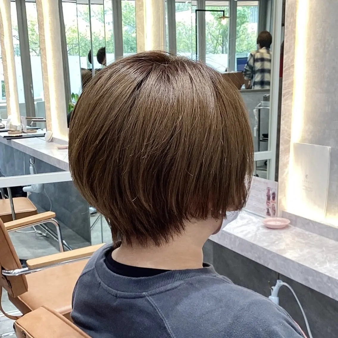 ショート カラー カット ヘアカラー 立松 佳祐のヘアスタイル
