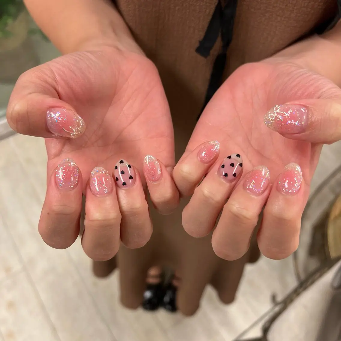 ネイル チークネイル ハンドネイル SAKURA 中島のネイルデザイン