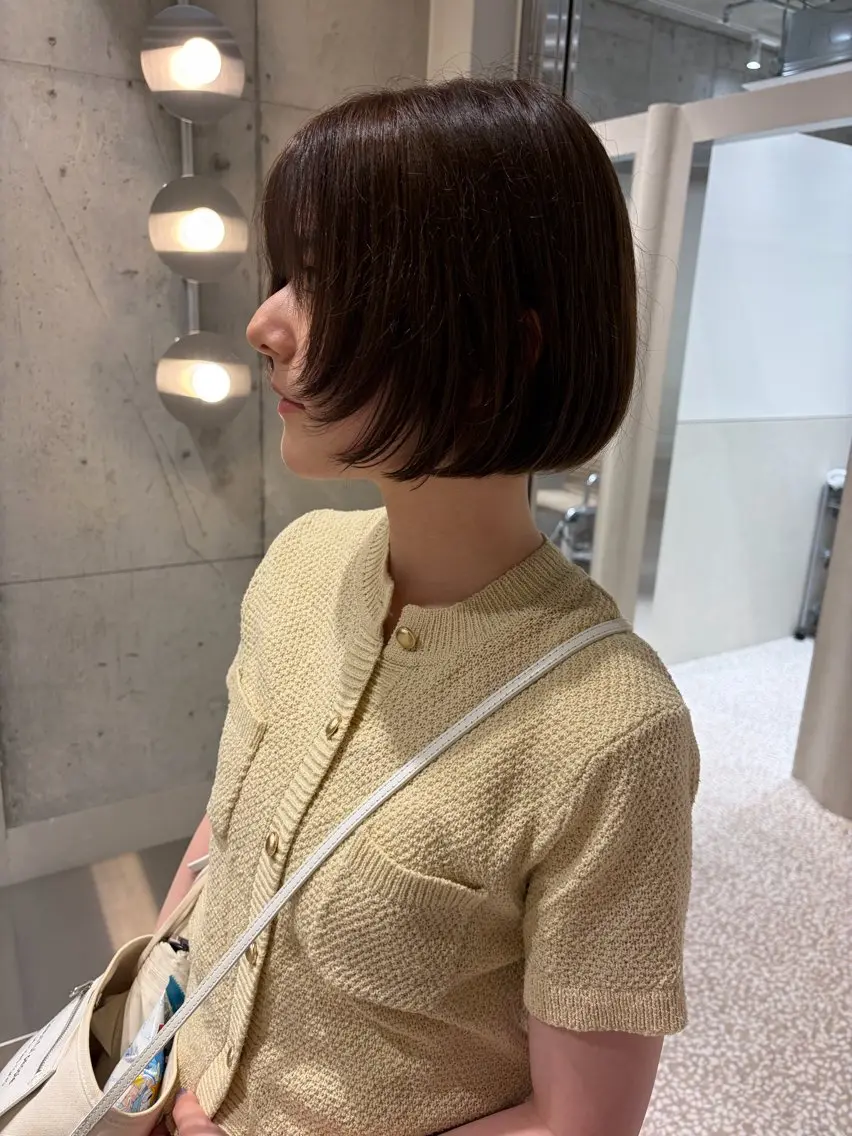 ミディアム カラー カット ヘアカラー ウルフ/レイヤー shinoのヘアスタイル