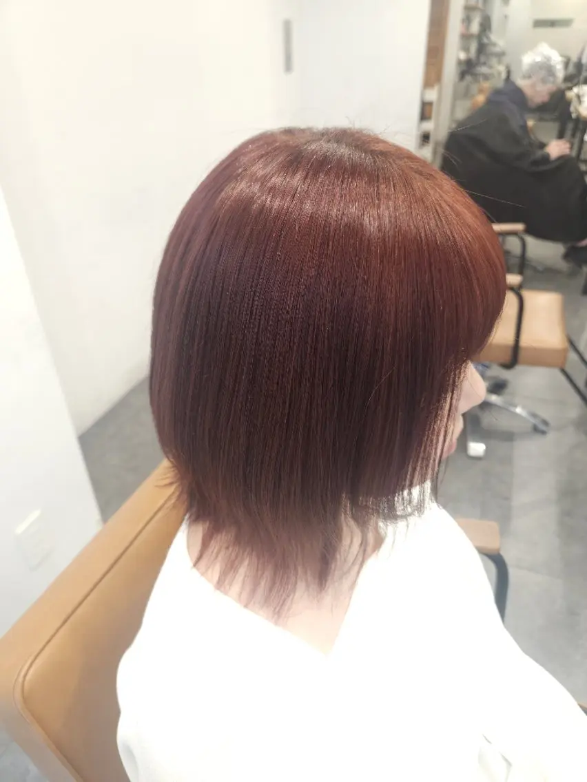 ミディアム カラー ヘアカラー SHIAN わゆ🥀のヘアスタイル