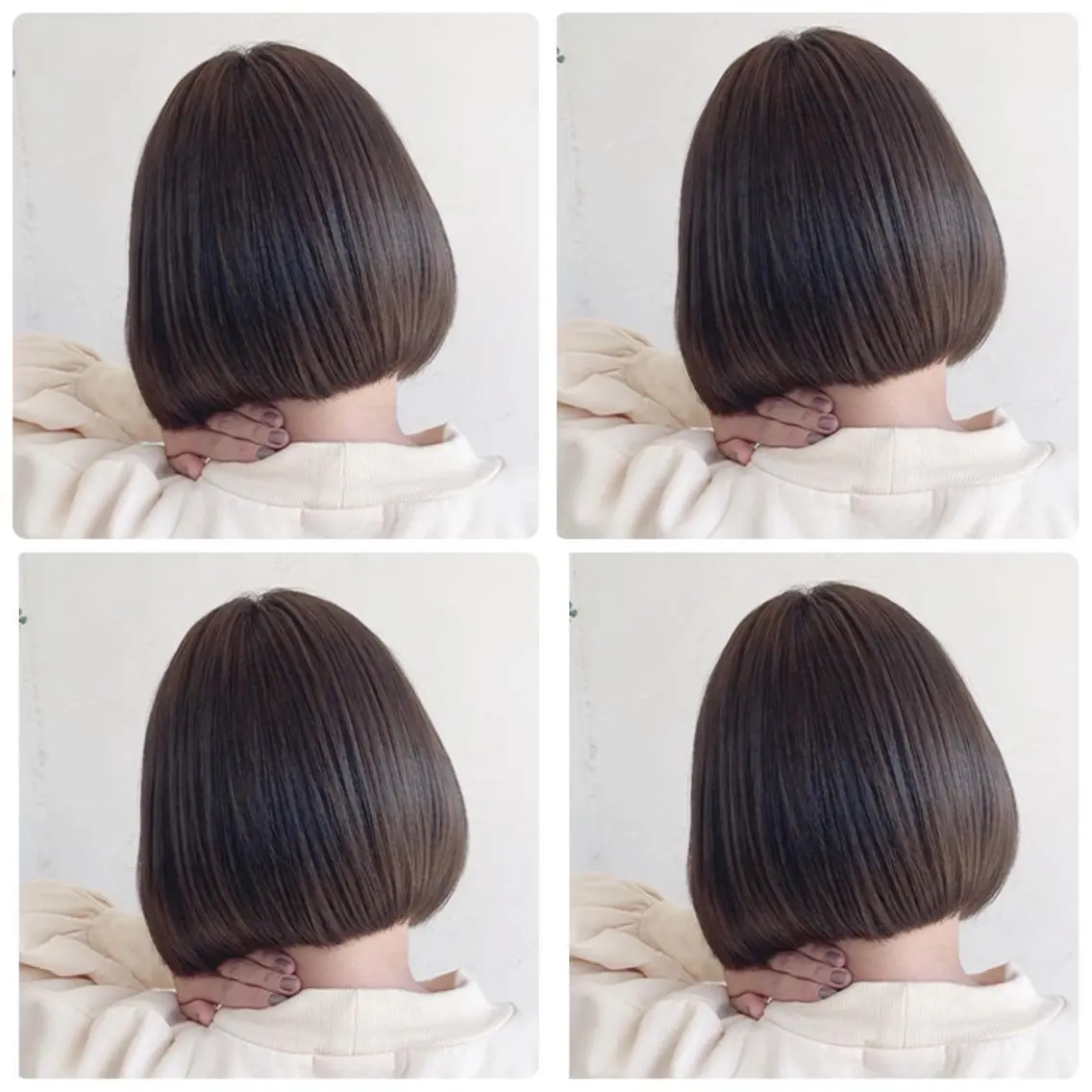 ショート カラー ショートボブ ハンサムショート 丸みショート デザインカラー ハイライトカラー カット ヘアカラー トリートメント 京都大人女性ショート 徒歩1分/秋山のヘアスタイル