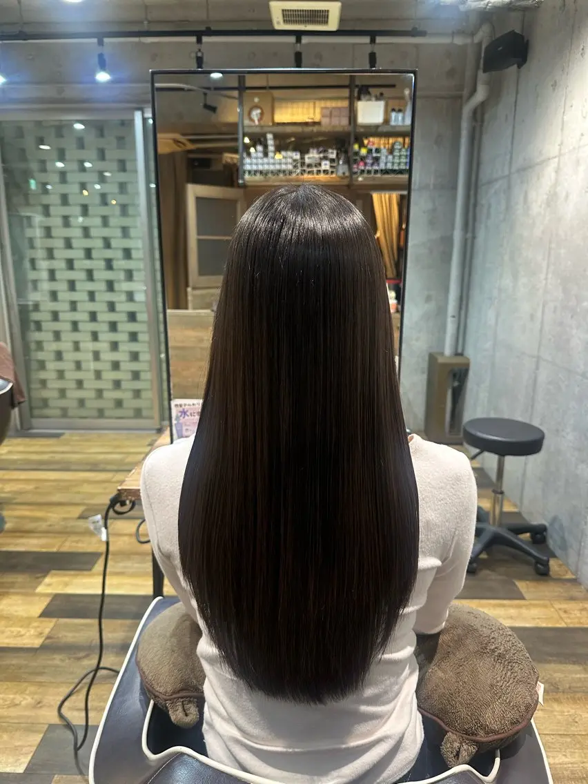 ロング flannel 優介のヘアスタイル