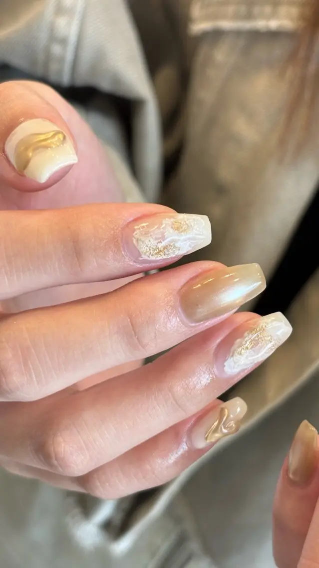 ネイル ニュアンスネイル Umi Nail /Akariのネイルデザイン