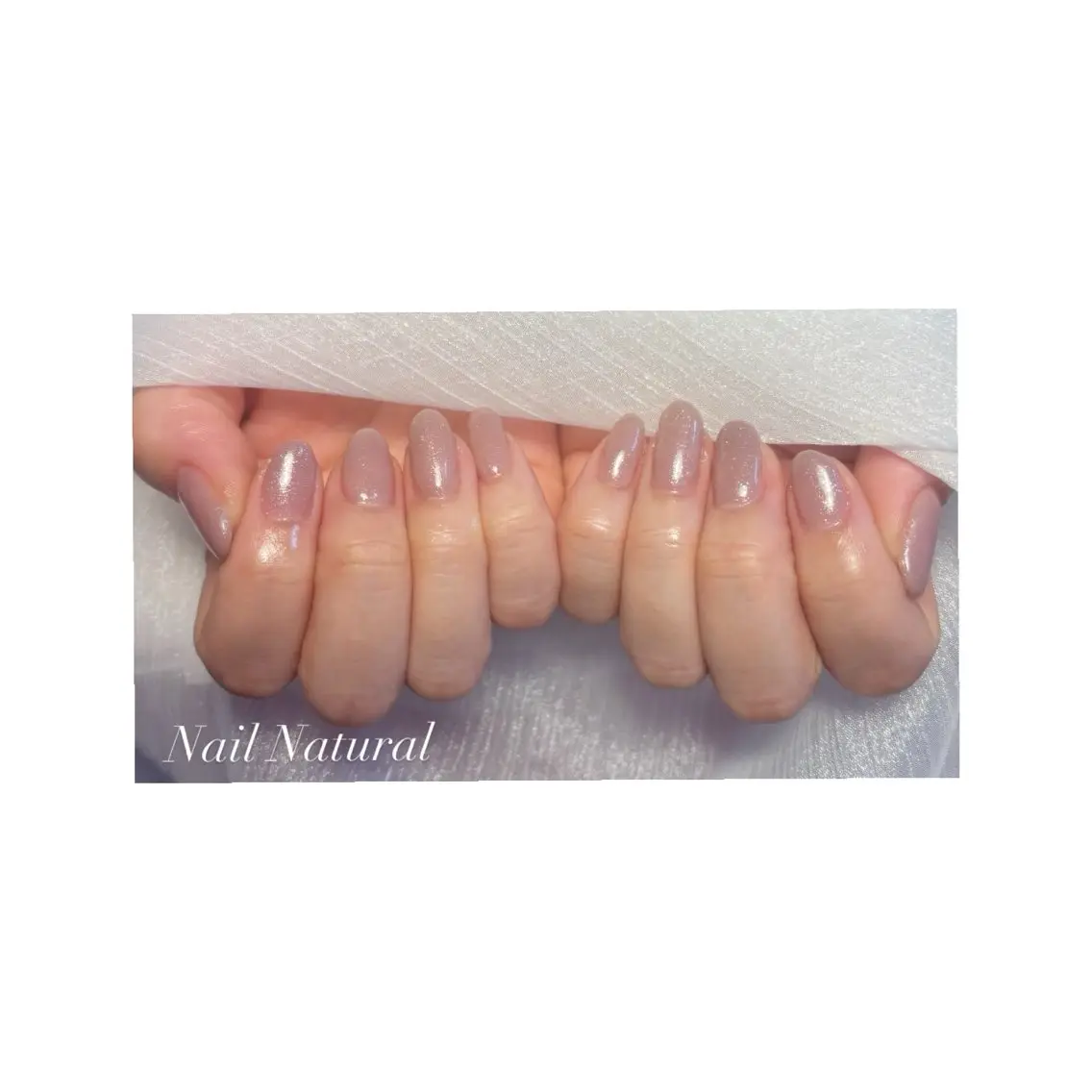 ネイル フラッシュネイル フットネイル フレンチネイル ジェルネイル ガラスフレンチ ハンドネイル Nail salon Natulalのネイルデザイン