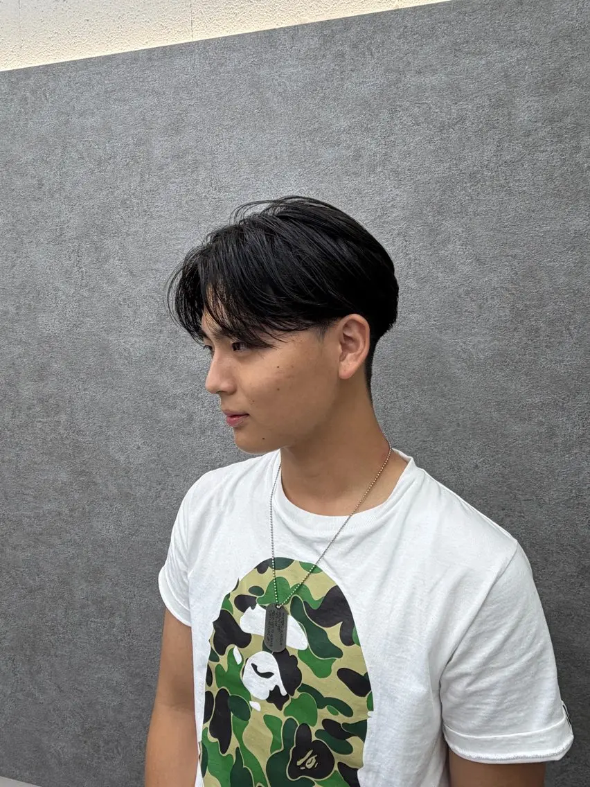 カット+ニュアンスパーマの写真