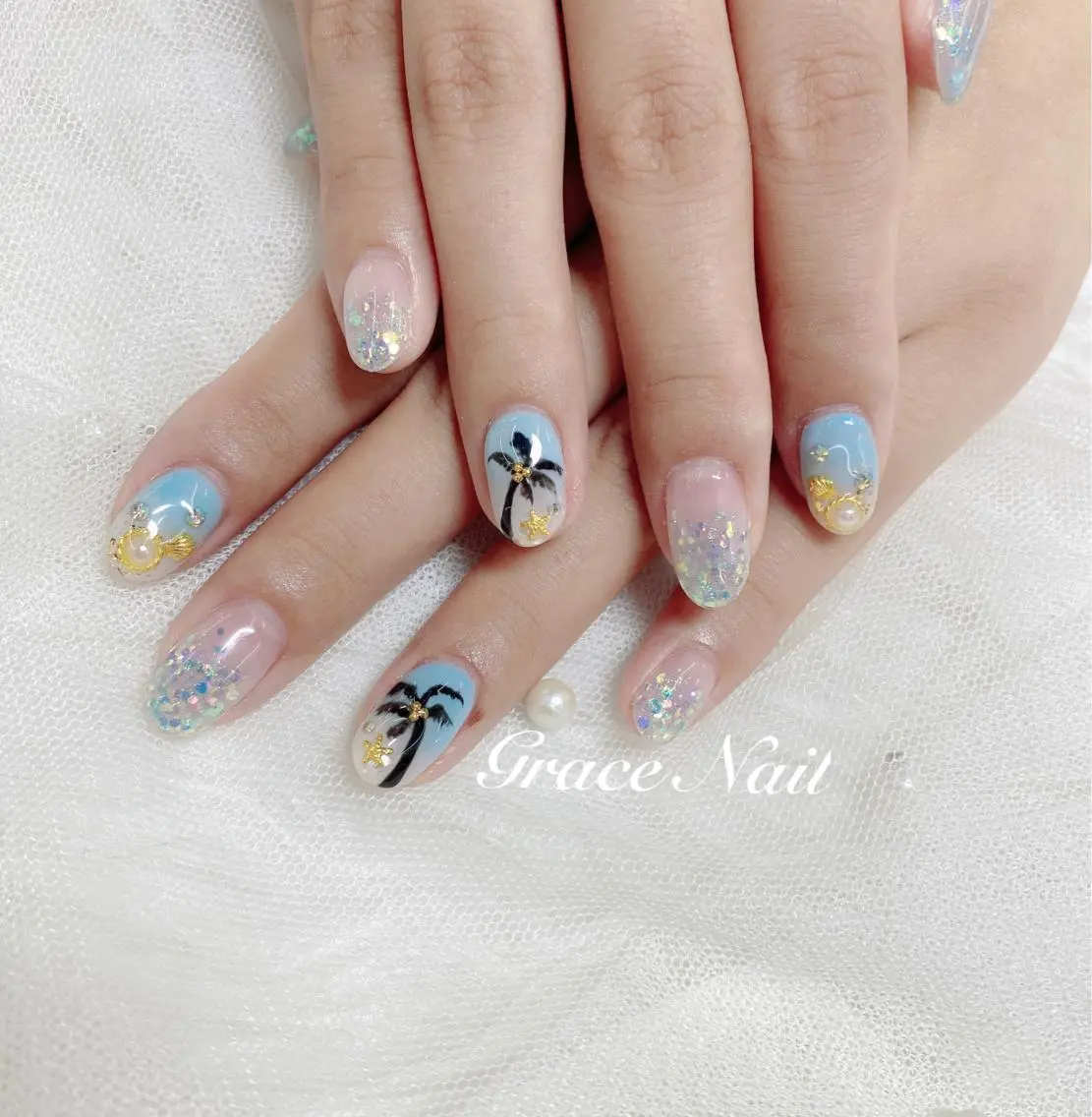 ネイル ☆*。Grace Nail。*☆のネイルデザイン