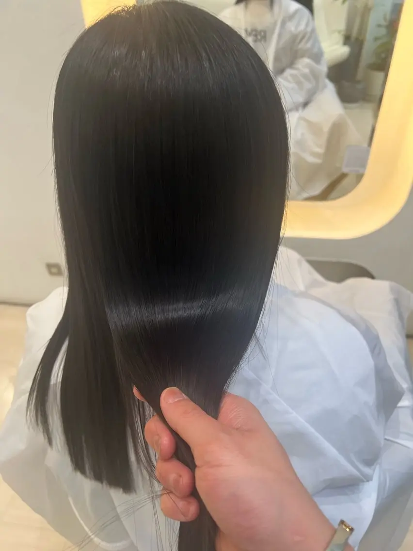 ミディアム カラー トリートメント 堀井 凌平のヘアスタイル