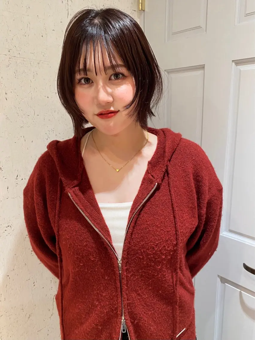 ショート カラー カット ヘアカラー トリートメント mai / linoah˚✧のヘアスタイル