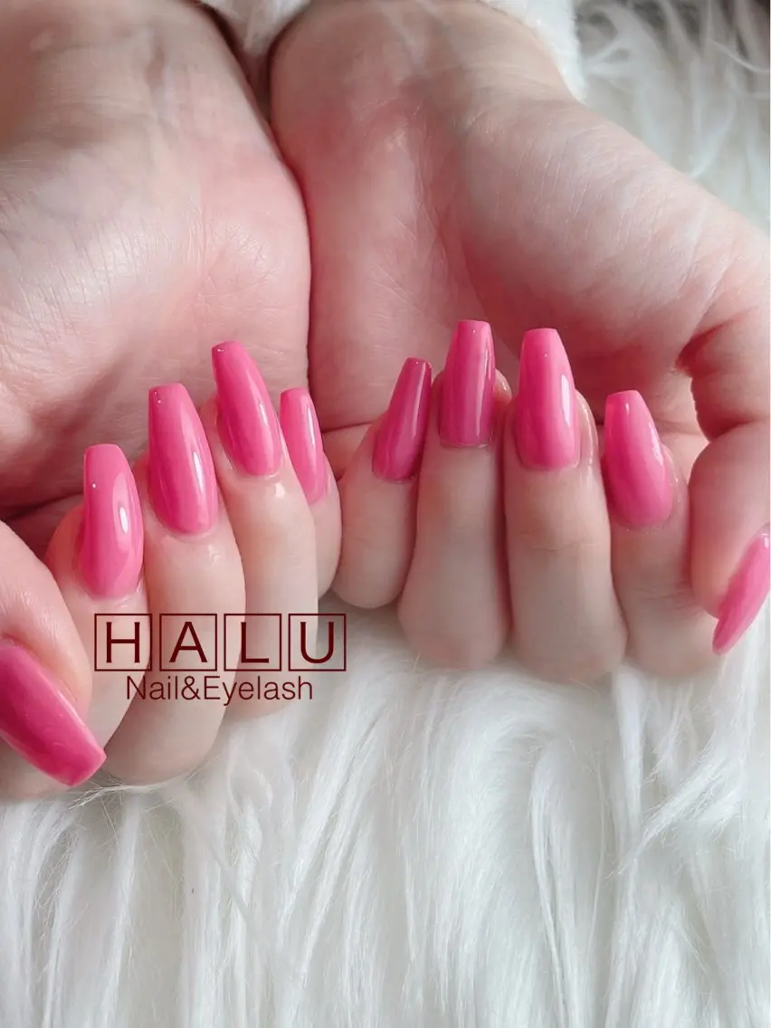 ネイル ピンク 春ネイル HALU ハルのネイルデザイン