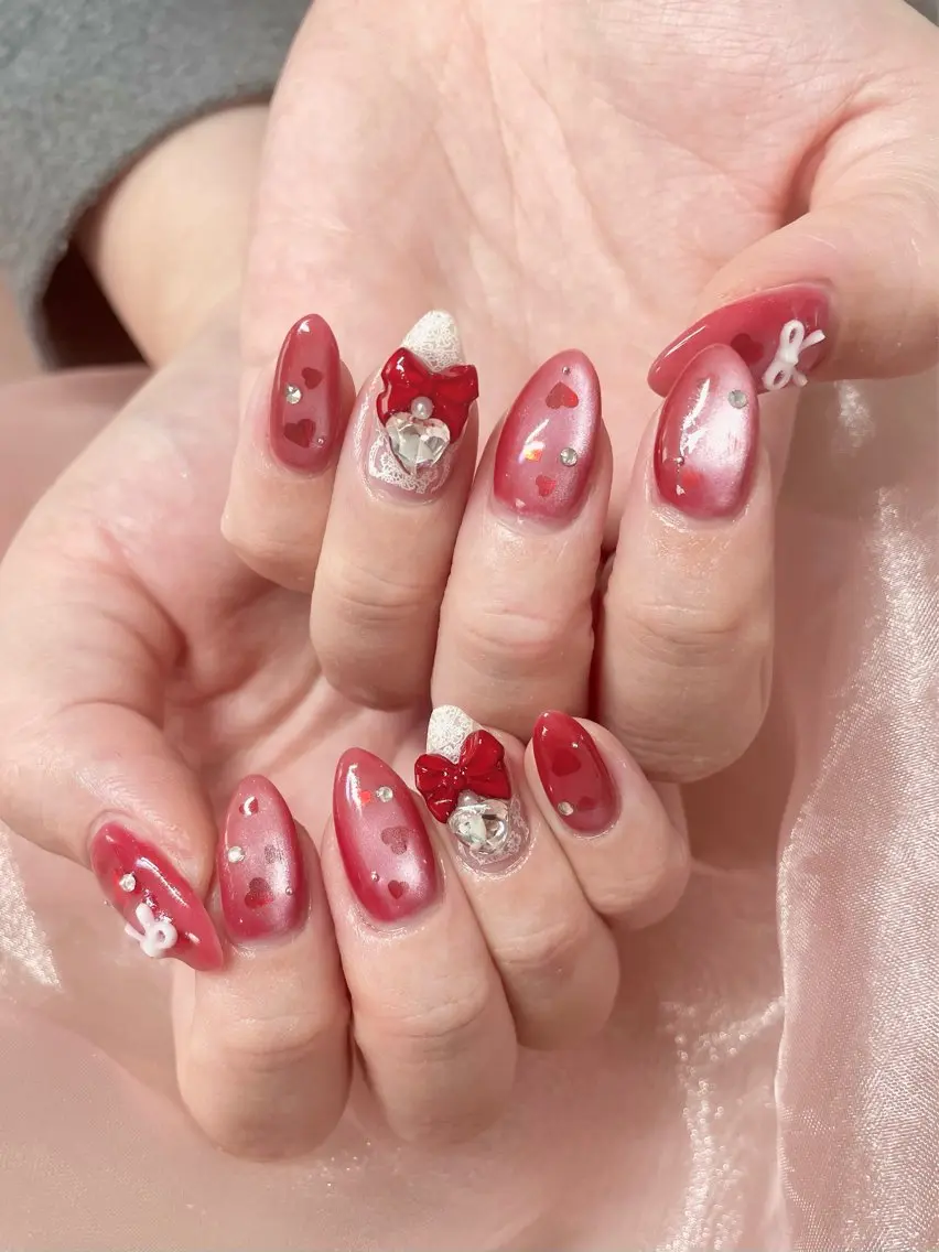 ネイル 長さ出し ハンドネイル RUMI nailのネイルデザイン