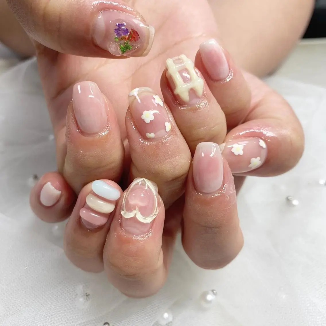 ネイル I pinknail 韓国風·持ち込み専門のネイルデザイン