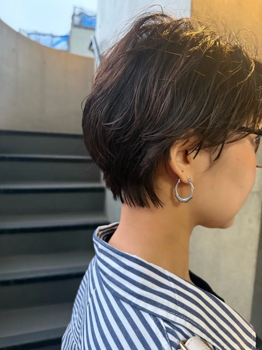 ショート 艶髪施術 関谷ヒュウのヘアスタイル