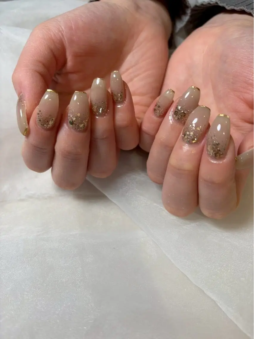 ネイル ニュアンスネイル オフィスネイル ハンドネイル Nail Salon Luanaのネイルデザイン