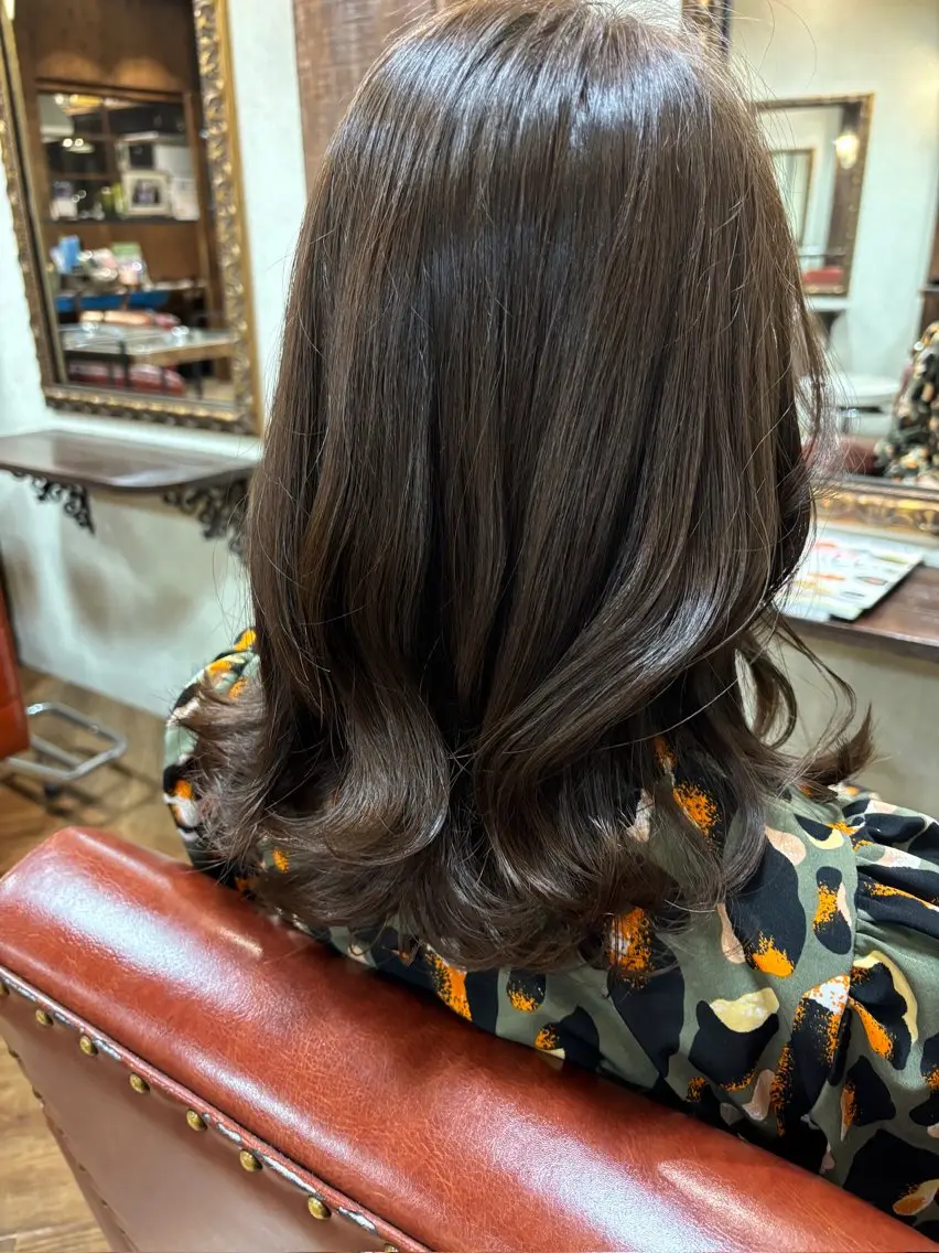 カラー ヘアカラー Rico ┆ カットモデル募集のヘアスタイル