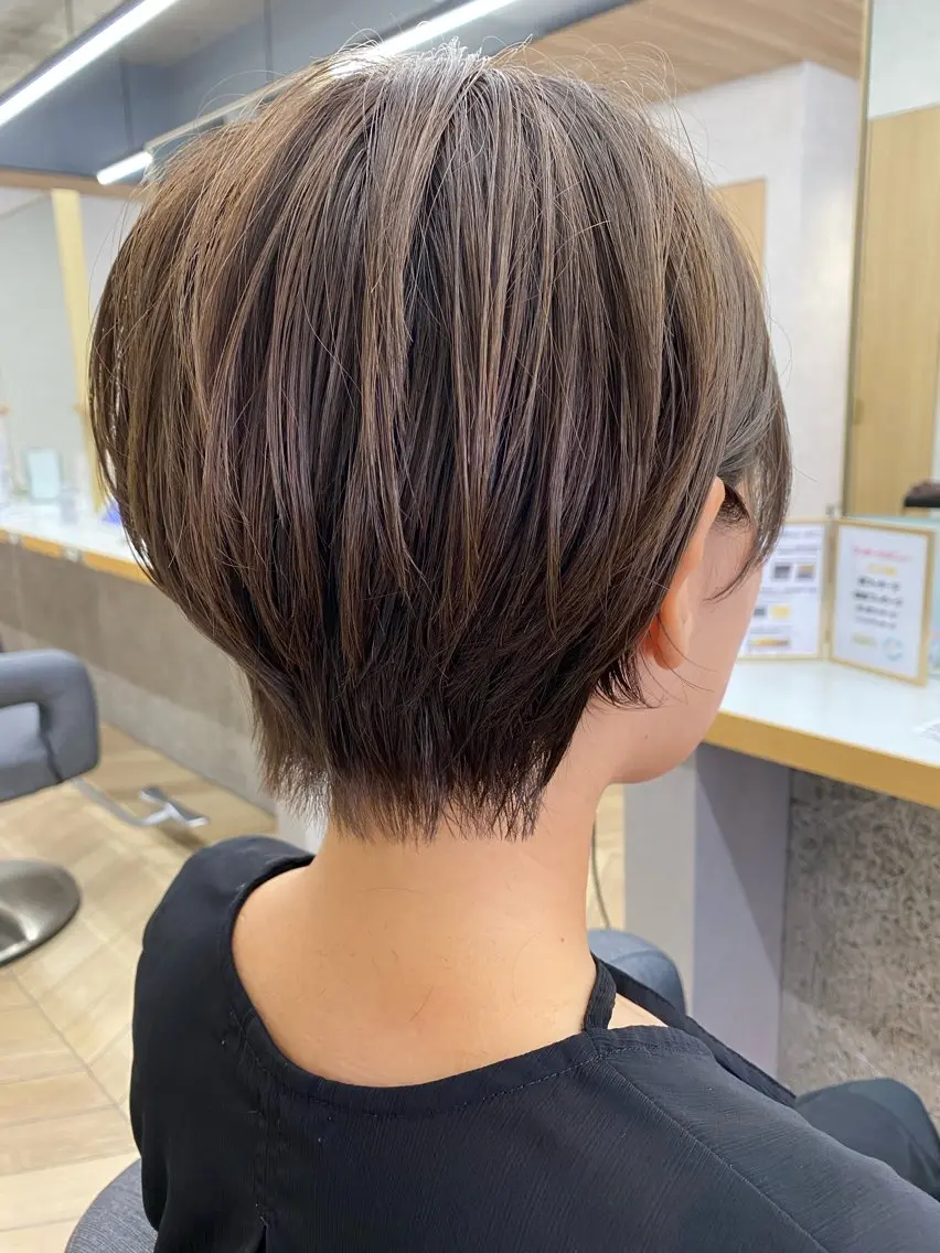ショート カット ショート/似合わせ/ オクズミ ジュンのヘアスタイル