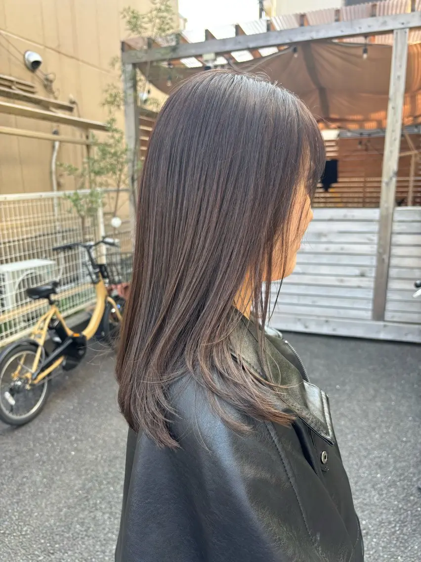 セミロング カット ヘアカラー トリートメント SOL Matsumuraの眉毛・アイブロウイメージ