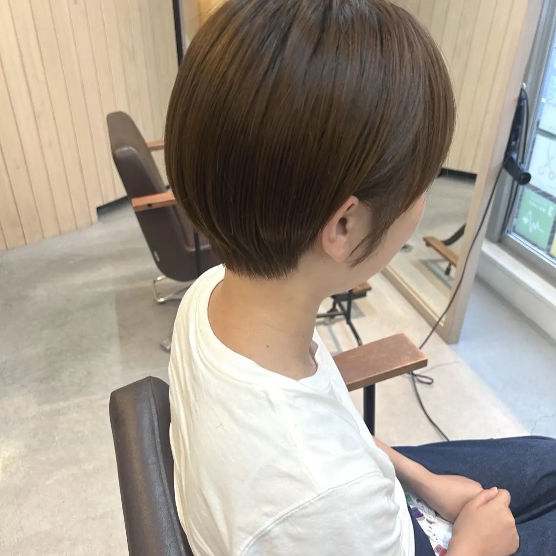 ショート カット 綿貫 美雪のヘアスタイル