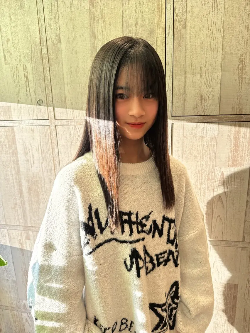 フロントカット❣️（シースルーバング、サイドバング対応）の写真