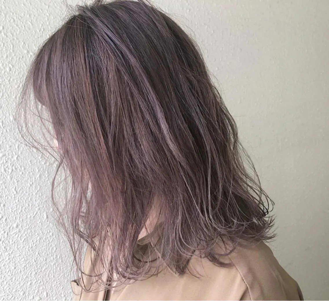ミディアム kiyono ⭐︎ダブルカラーのヘアスタイル