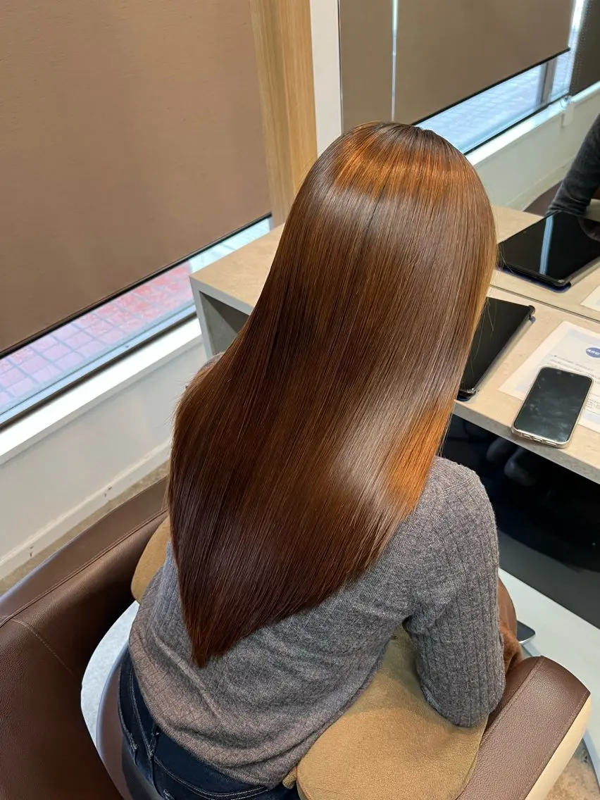 ロング 田中 あいのヘアスタイル