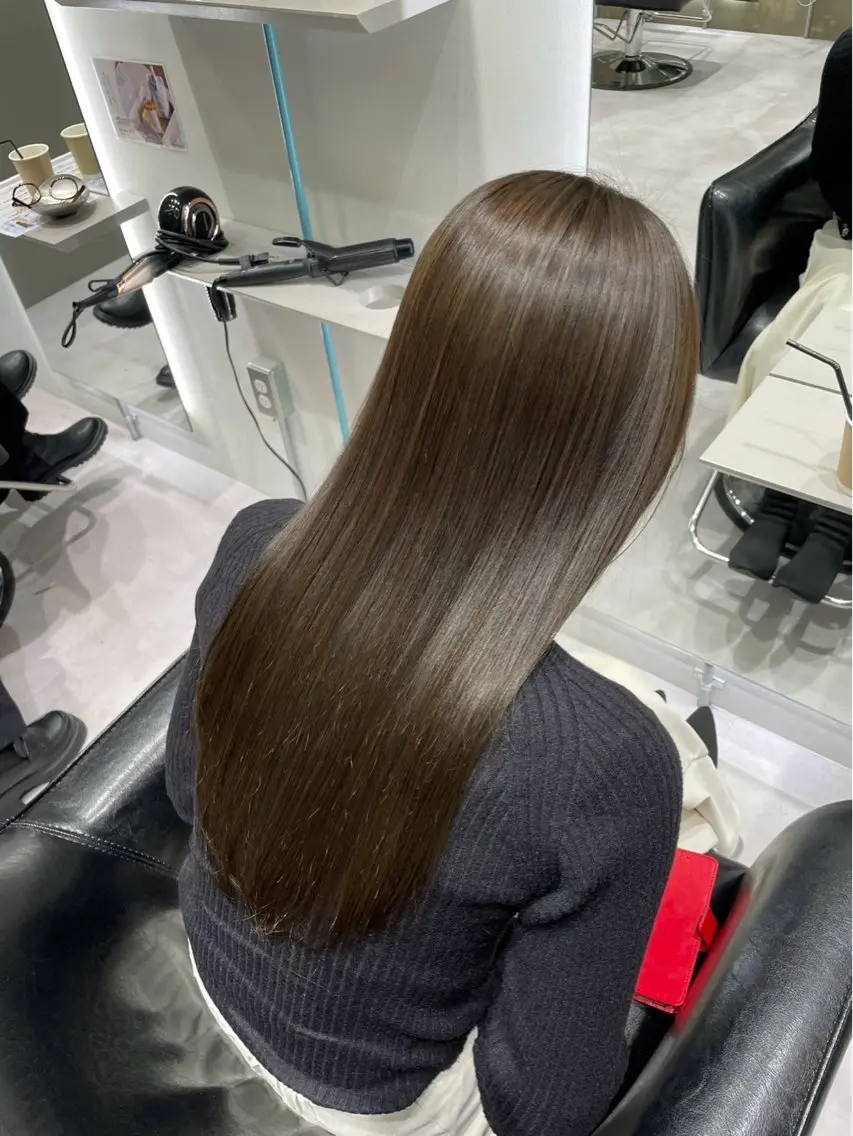 ロング 髪質改善 トリートメント Lino nanaのヘアスタイル